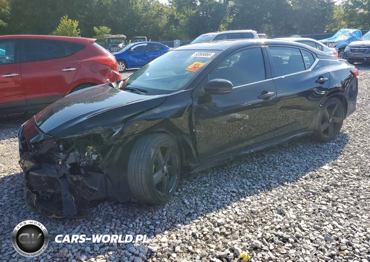 2023 Nissan Sentra Sr VIN:3N1AB8DV6PY258576 - 1