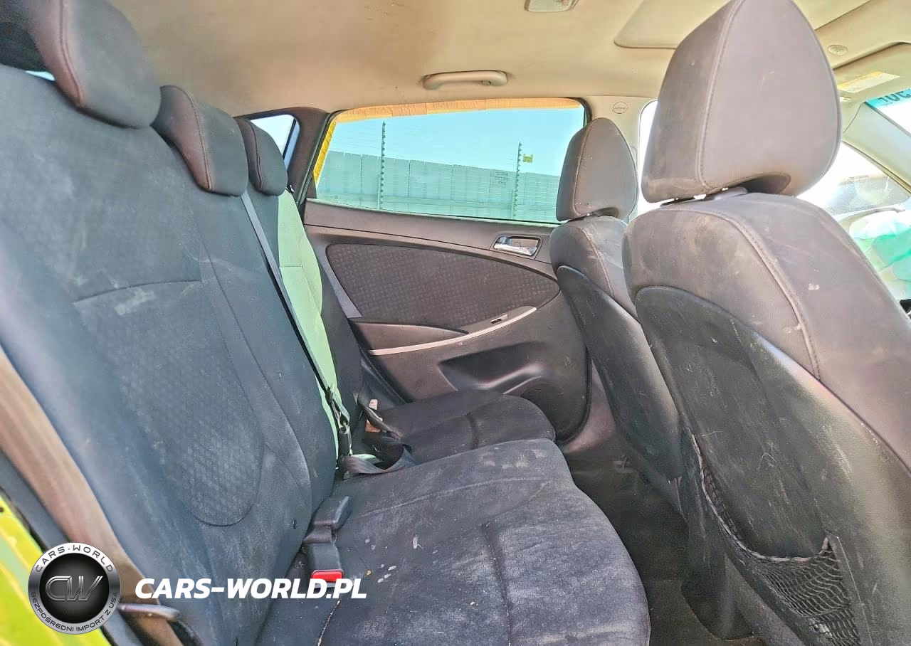2013 Hyundai Accent Se VIN:KMHCU5AE6DU067205 - 10