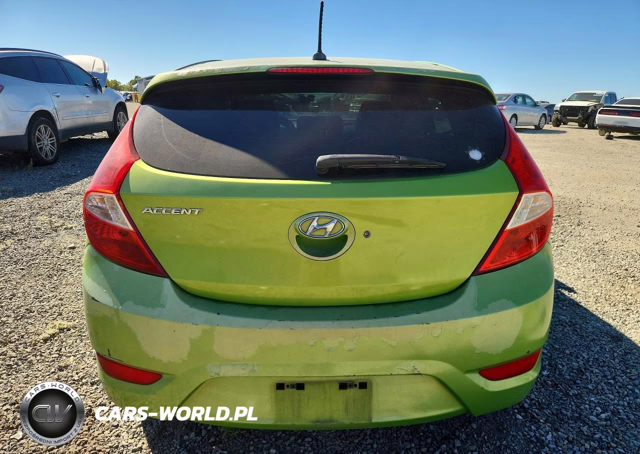 2013 Hyundai Accent Se VIN:KMHCU5AE6DU067205 - 6