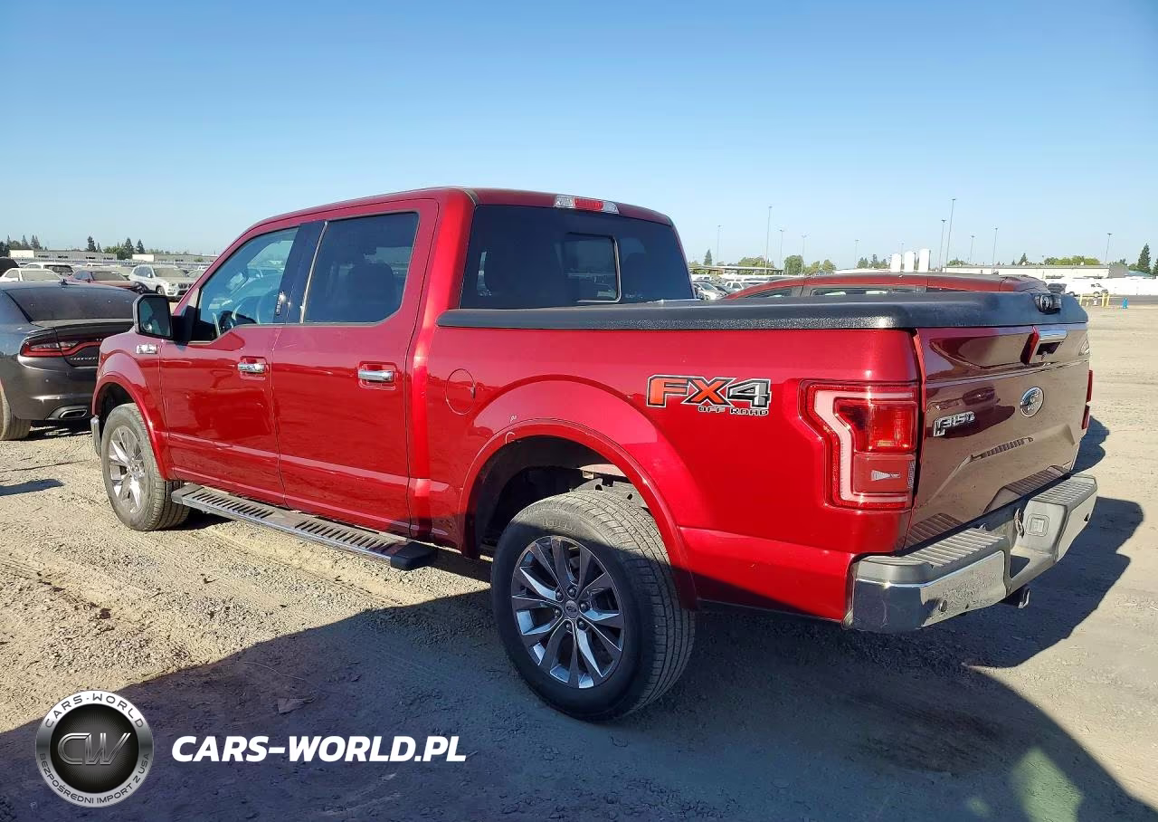2016 Ford F150 Supercrew VIN:1FTEW1EF1GFD47836 - 2