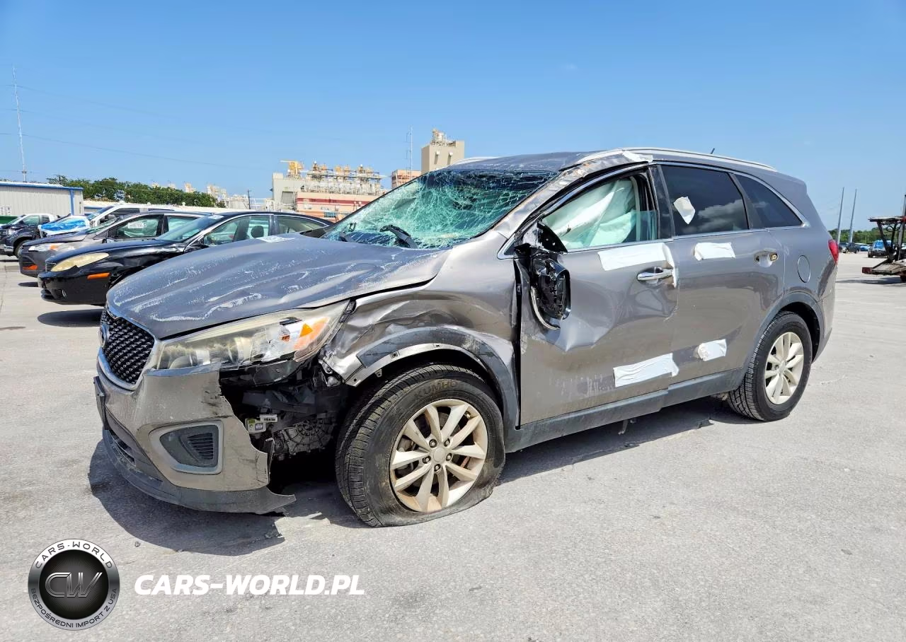 2016 Kia Sorento Lx V6 VIN:5XYPG4A59GG141584 - 1