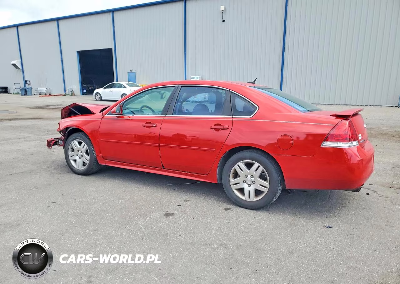 2013 Chevrolet Impala Lt VIN:2G1WG5E3XD1191273 - 2