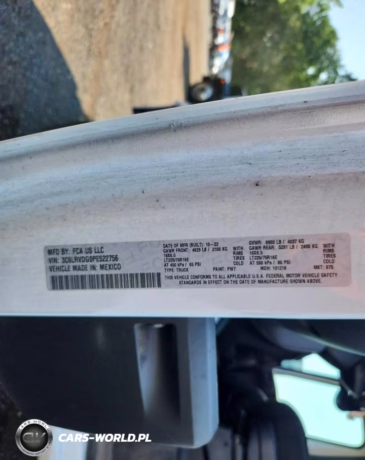 2023 Ram Promaster 2500 Delivery Van VIN:3C6LRVDG0PE522756 - 13