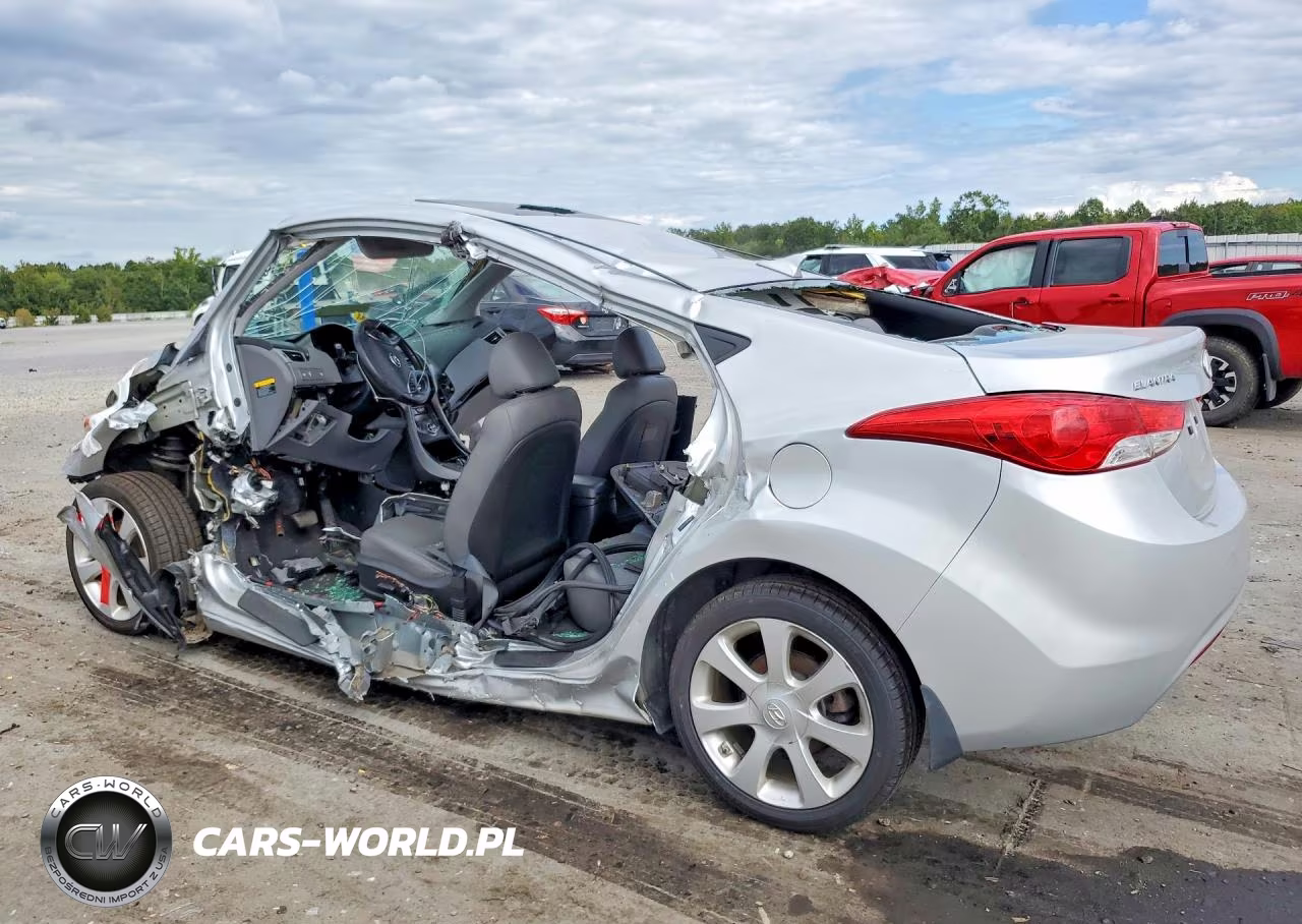2013 Hyundai Elantra Limited VIN:5NPDH4AE2DH191053 - 2