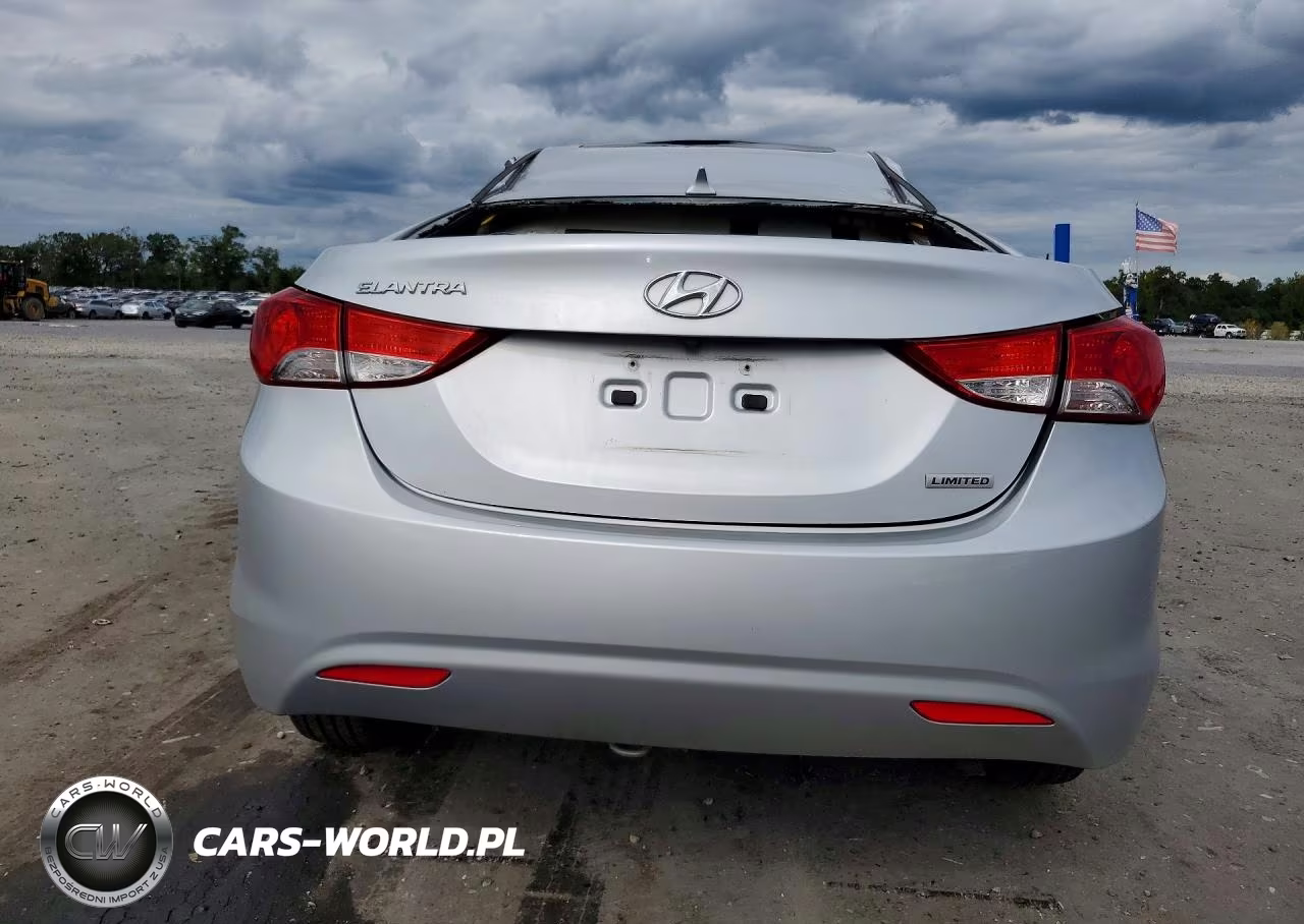 2013 Hyundai Elantra Limited VIN:5NPDH4AE2DH191053 - 6