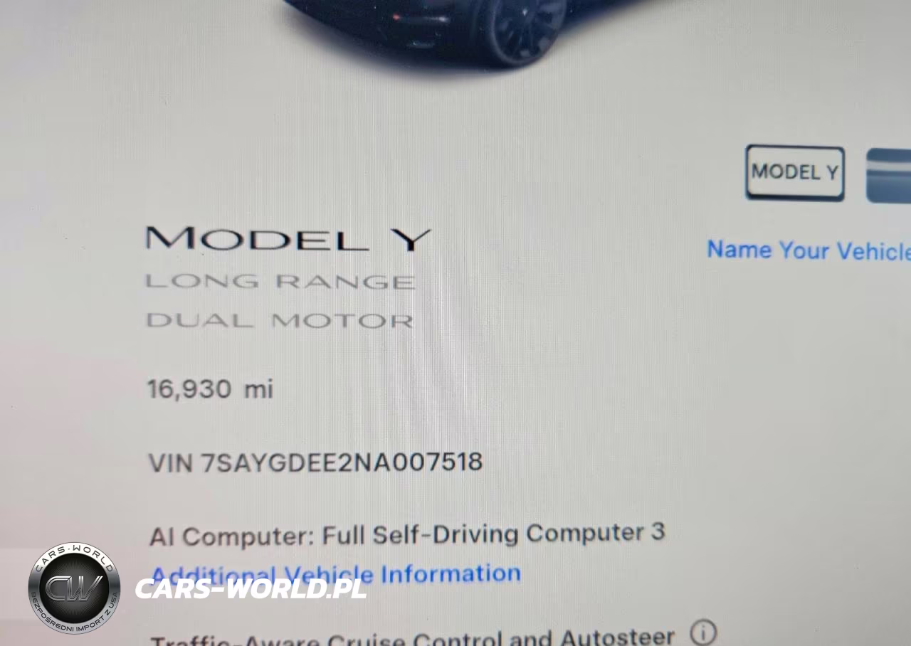 2022 Tesla Model Y VIN:7SAYGDEE2NA007518 - 9
