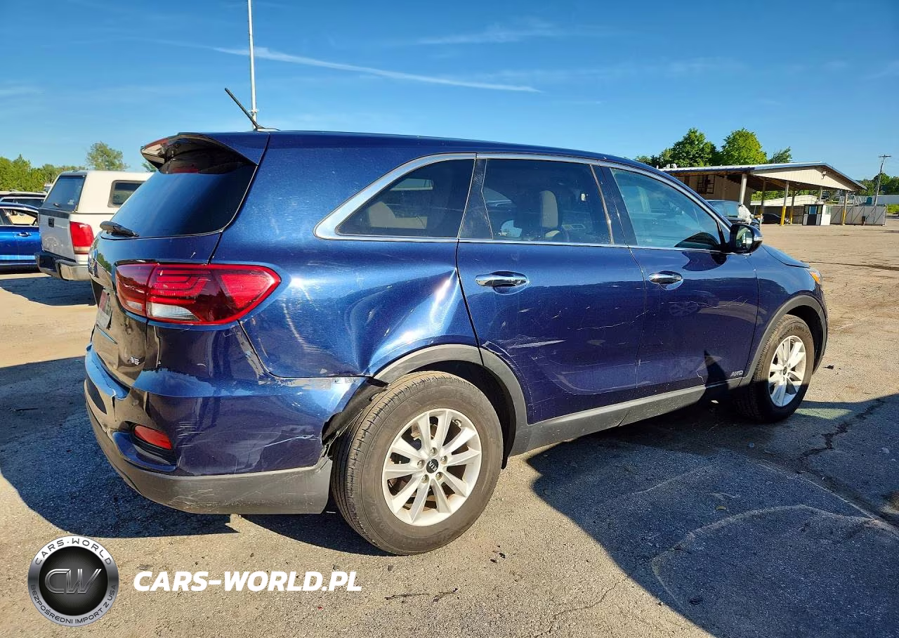2019 Kia Sorento Lx V6 VIN:5XYPGDA54KG441669 - 3