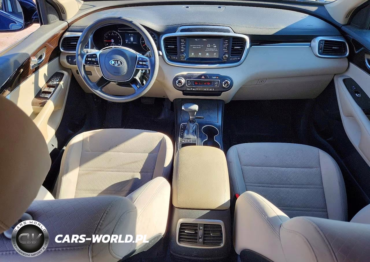 2019 Kia Sorento Lx V6 VIN:5XYPGDA54KG441669 - 8