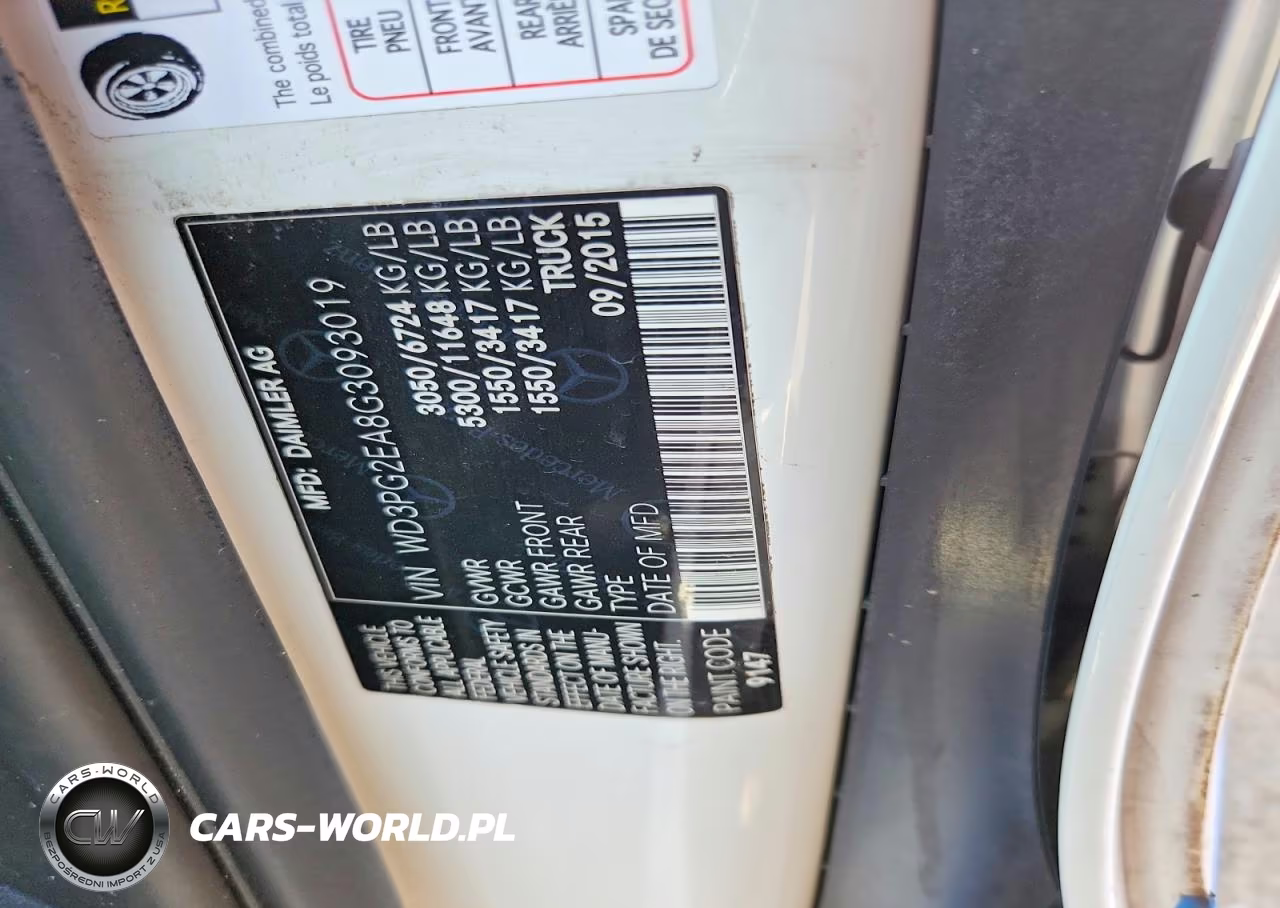 2016 Mercedes-Benz Metris VIN:WD3PG2EA8G3093019 - 14