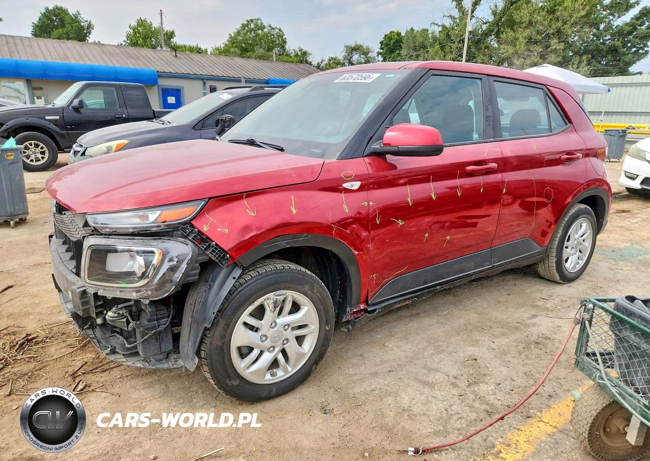 2021 Hyundai Venue Se VIN:KMHRB8A36MU080973 - 1