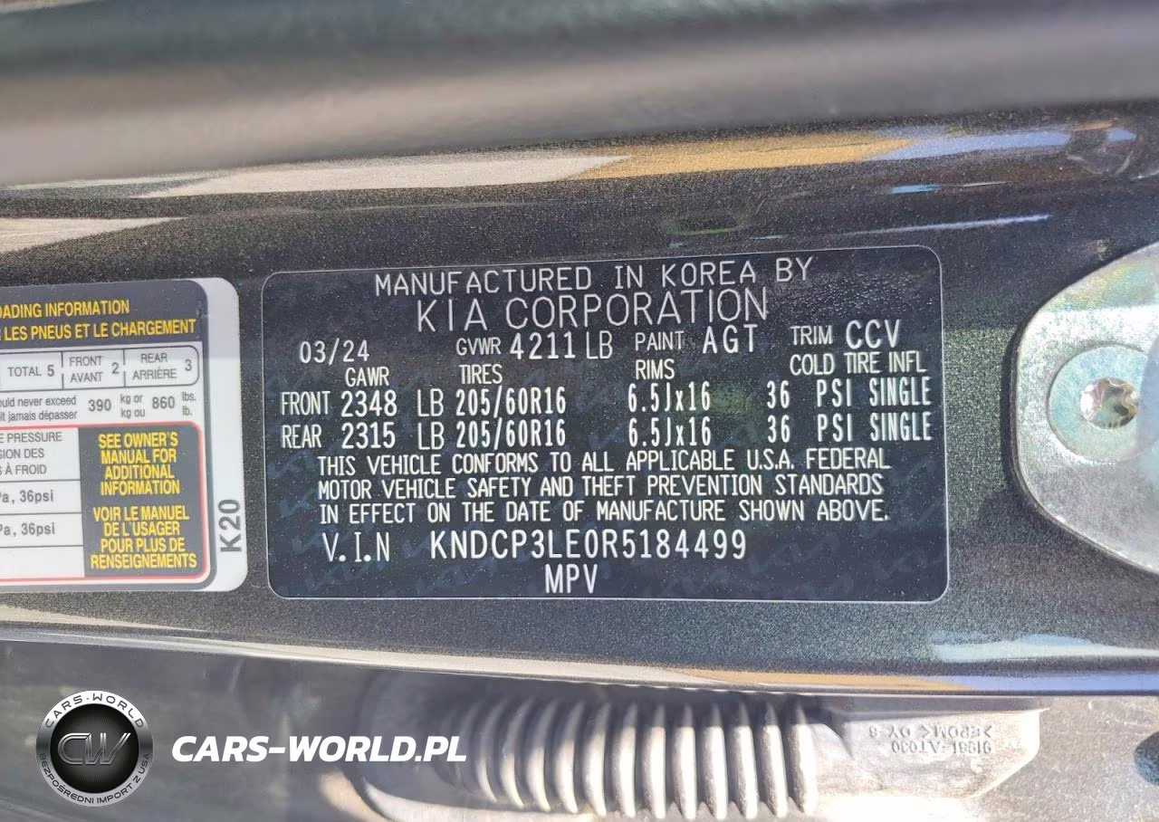 2024 Kia Niro Lx VIN:KNDCP3LE0R5184499 - 13
