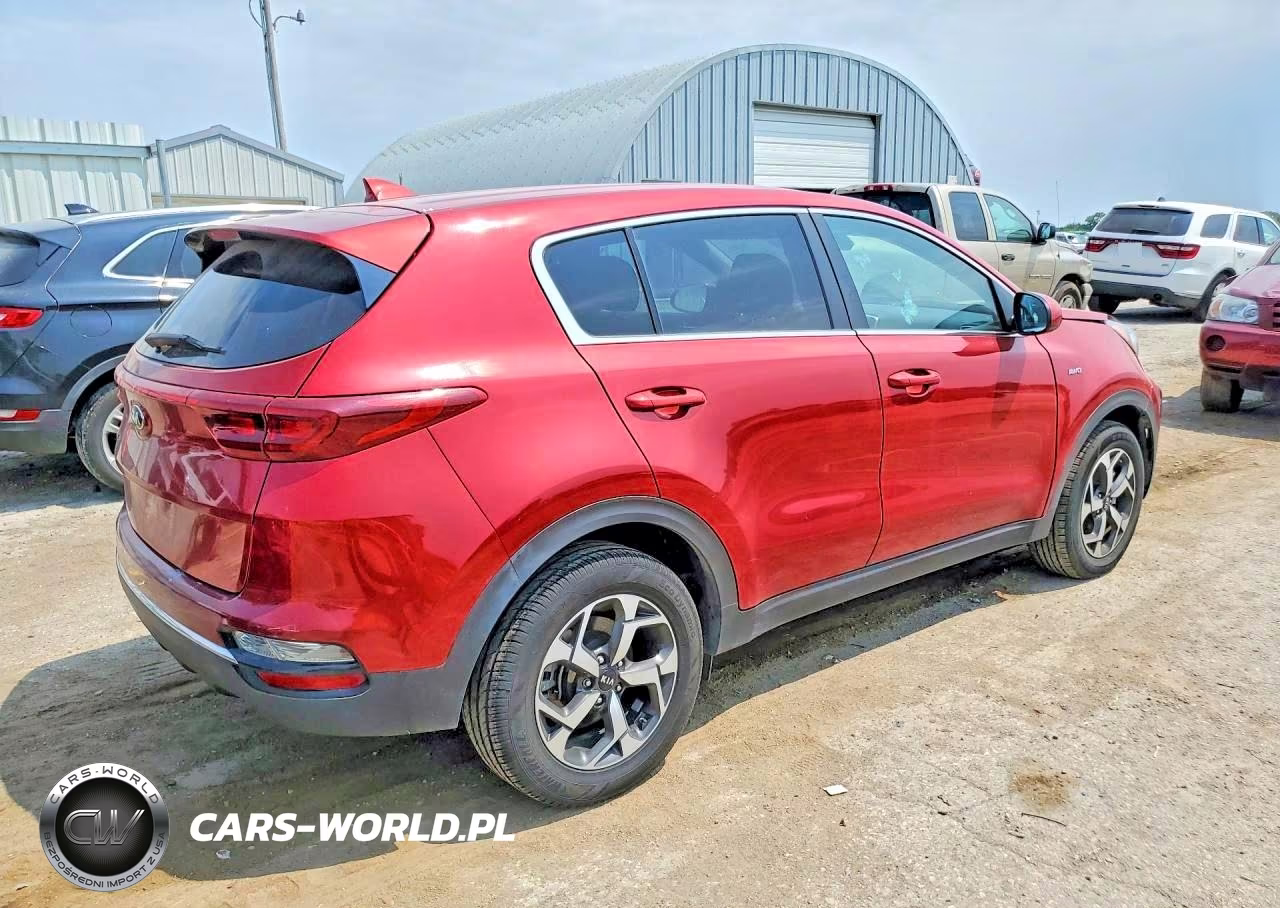 2022 Kia Sportage Lx VIN:KNDPMCAC3N7965561 - 3