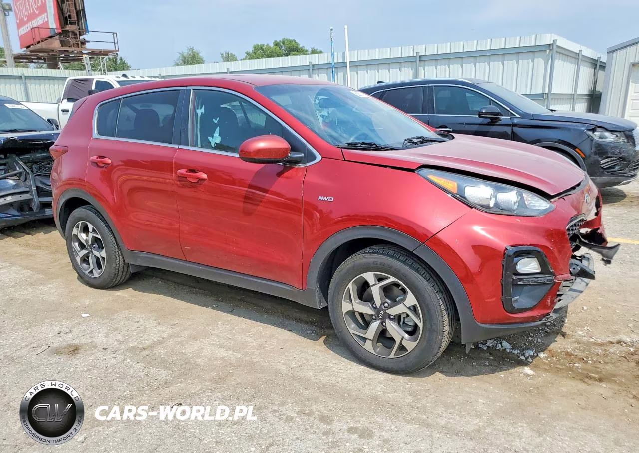 2022 Kia Sportage Lx VIN:KNDPMCAC3N7965561 - 4