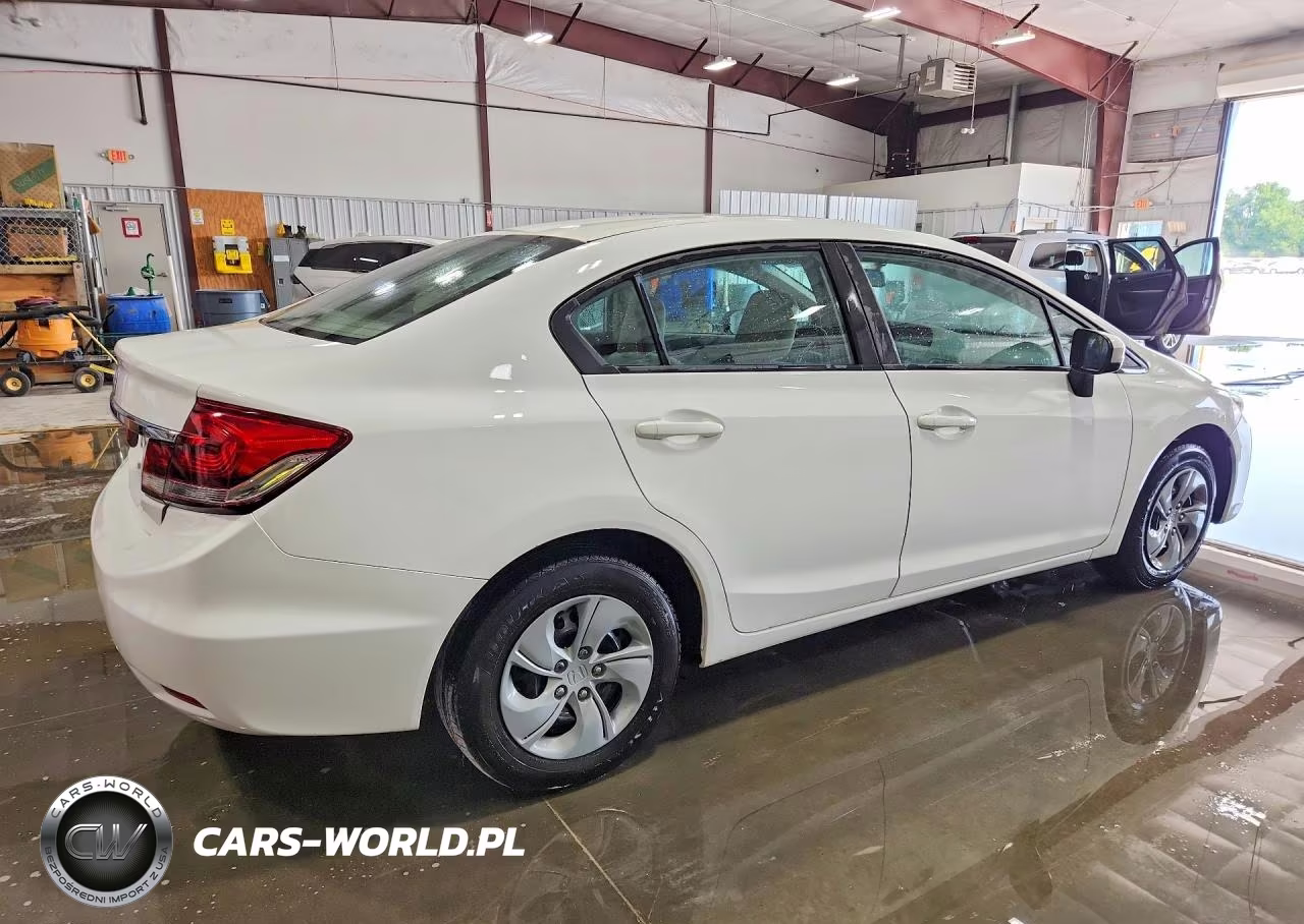 2015 Honda Civic Lx VIN:19XFB2F54FE092443 - 3