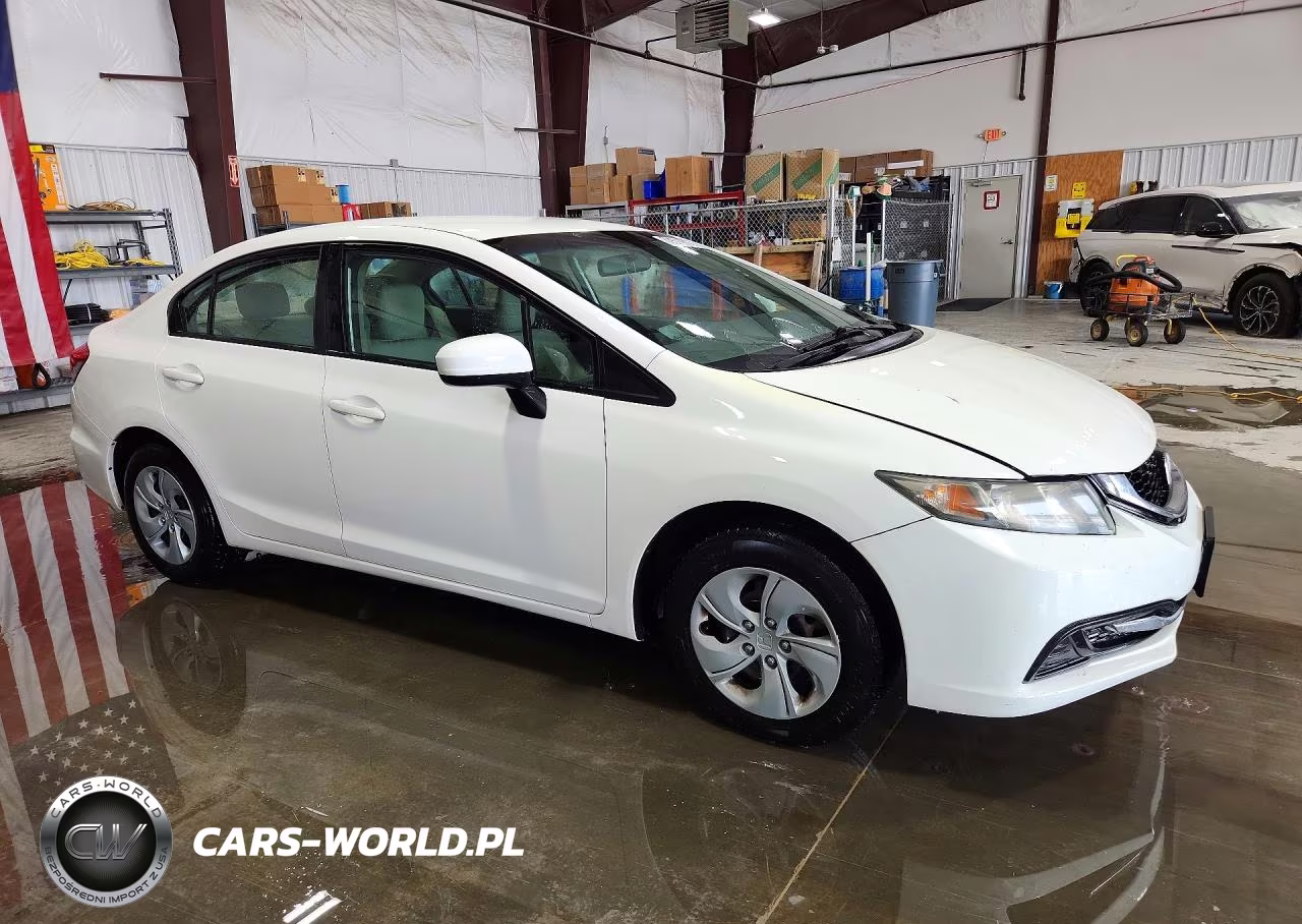 2015 Honda Civic Lx VIN:19XFB2F54FE092443 - 4
