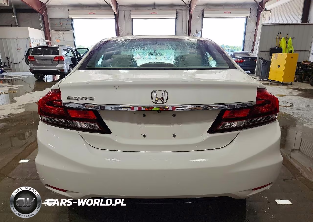 2015 Honda Civic Lx VIN:19XFB2F54FE092443 - 6
