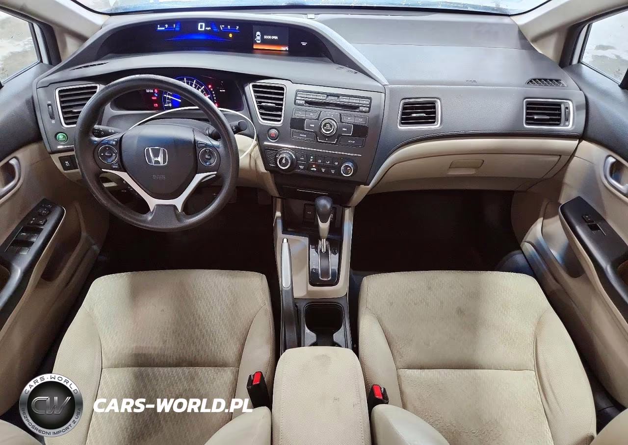 2015 Honda Civic Lx VIN:19XFB2F54FE092443 - 8