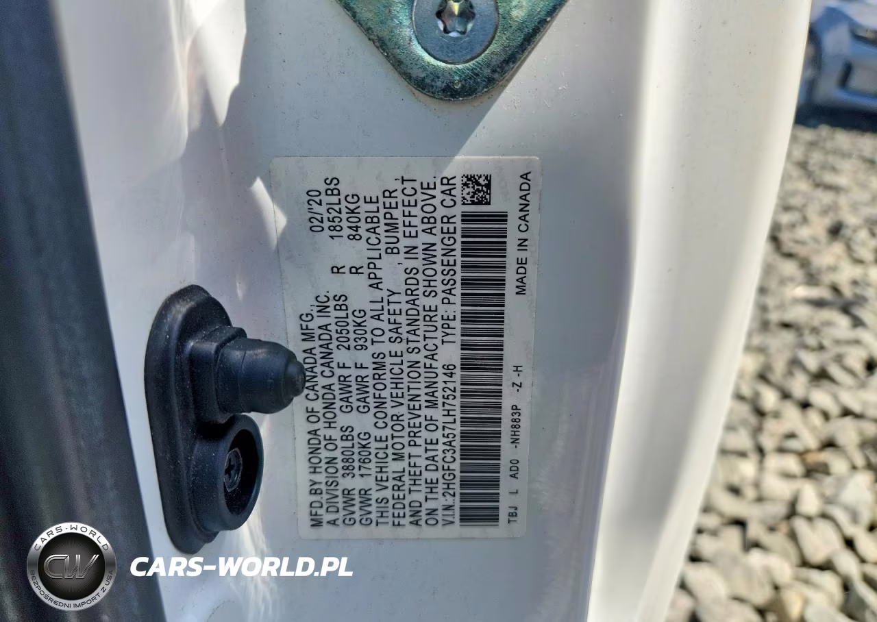 2020 Honda Civic Si VIN:2HGFC3A57LH752146 - 12