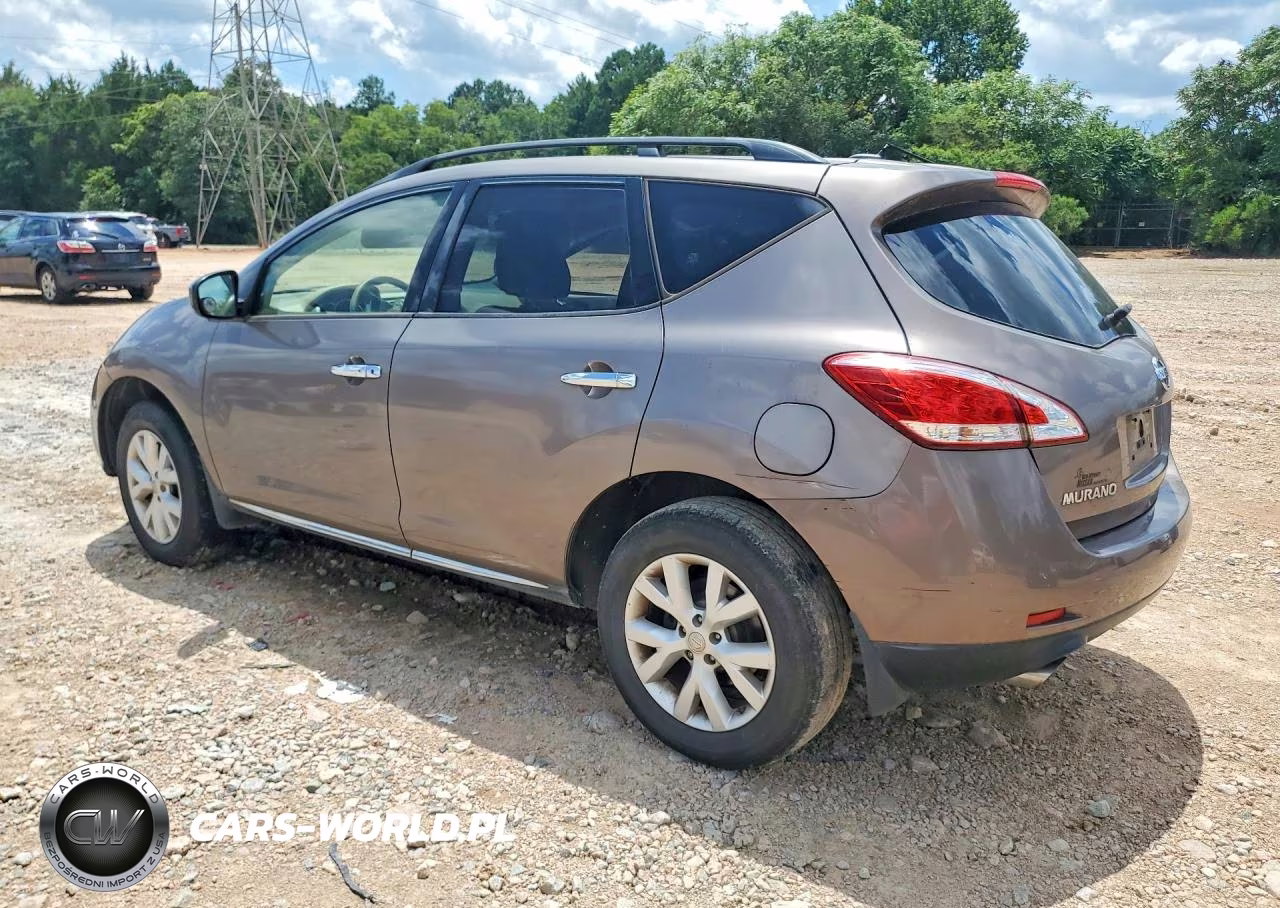 2013 Nissan Murano S VIN:JN8AZ1MU6DW210946 - 2
