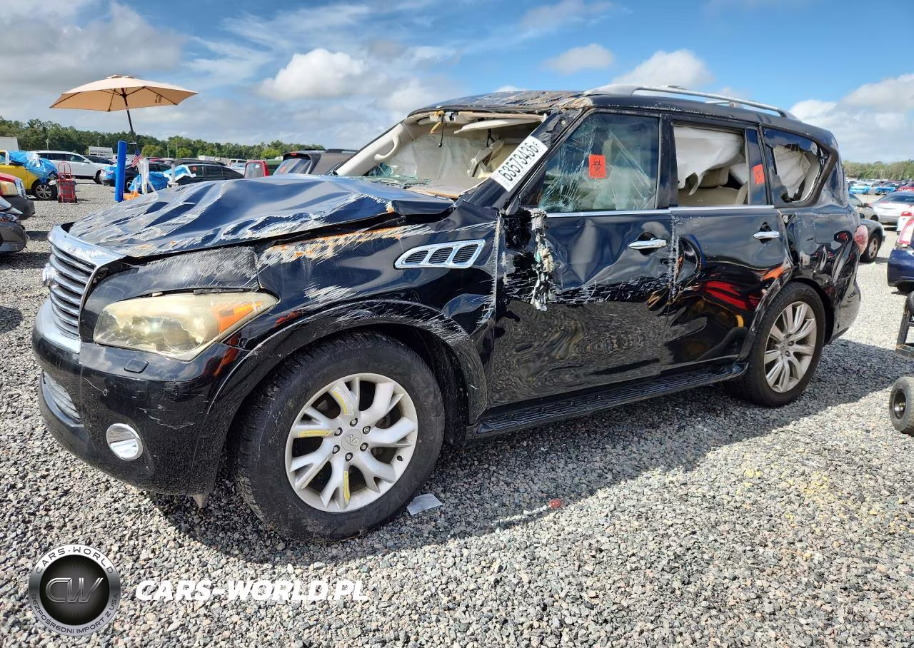 2012 Infiniti Qx56 Base VIN:JN8AZ2ND2C9715447 - 1