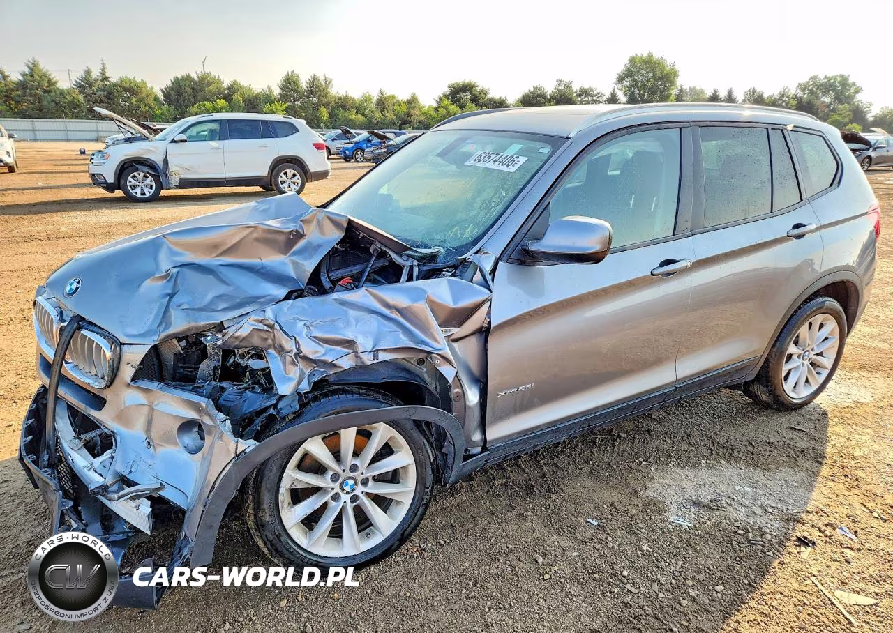 2013 BMW X3 xDrive28I VIN:5UXWX9C51D0A21822 - 1