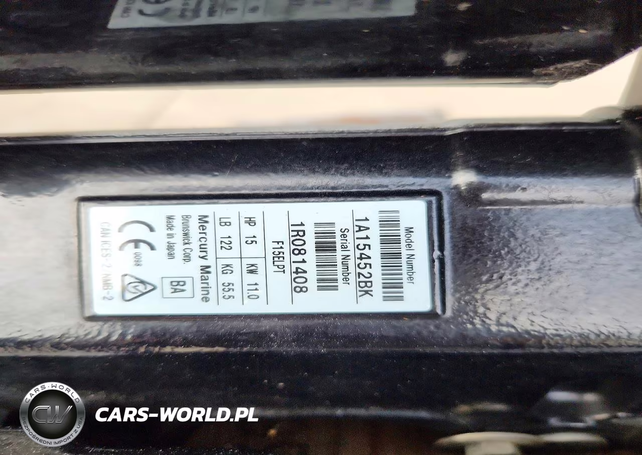 2023 Mercury Boat Motor VIN:1R081408 - 10
