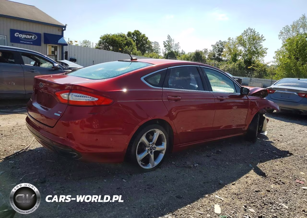 2013 Ford Fusion Se VIN:3FA6P0H93DR268030 - 3