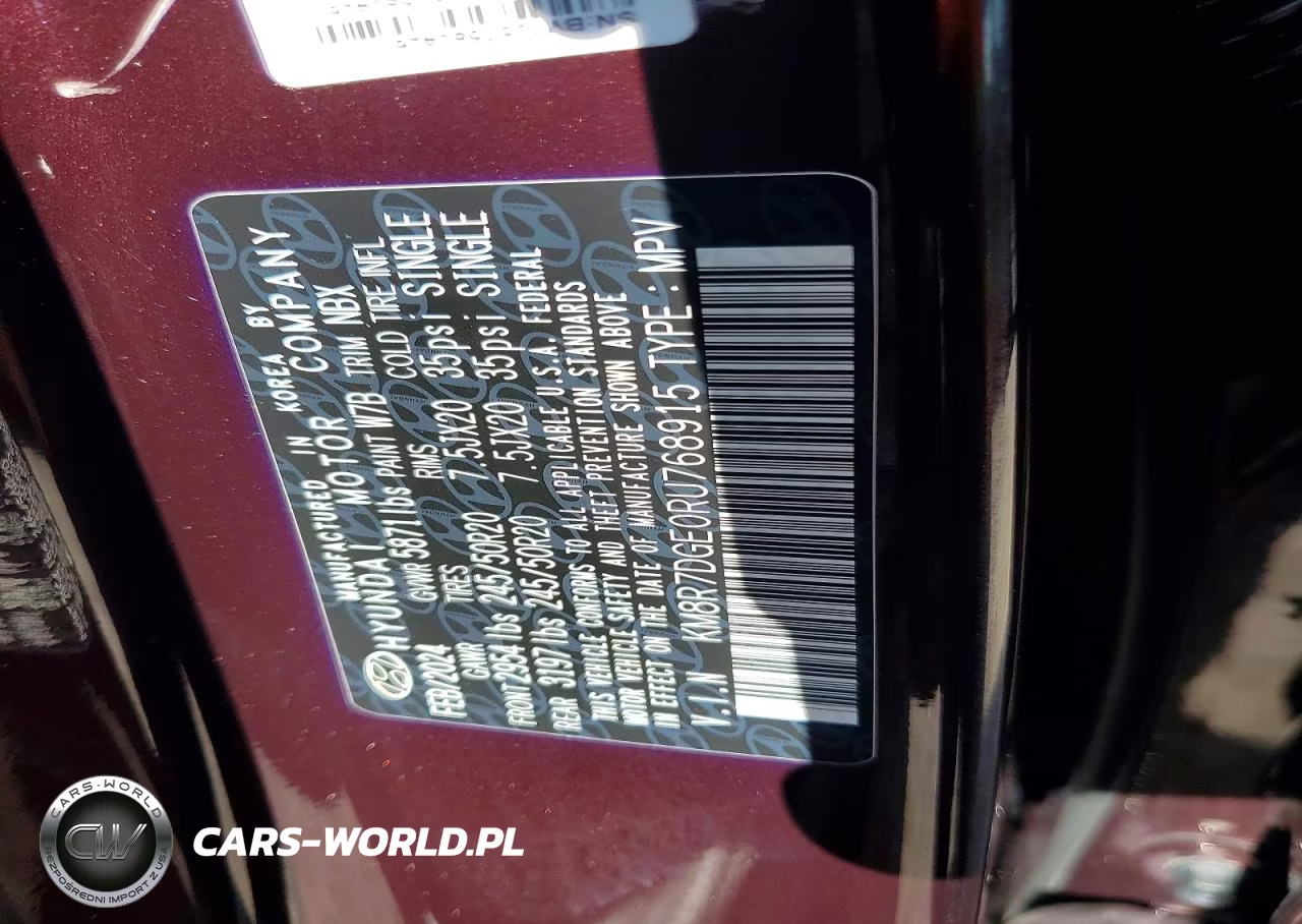 2024 Hyundai Palisade Calligraphy VIN:KM8R7DGE0RU768915 - 14