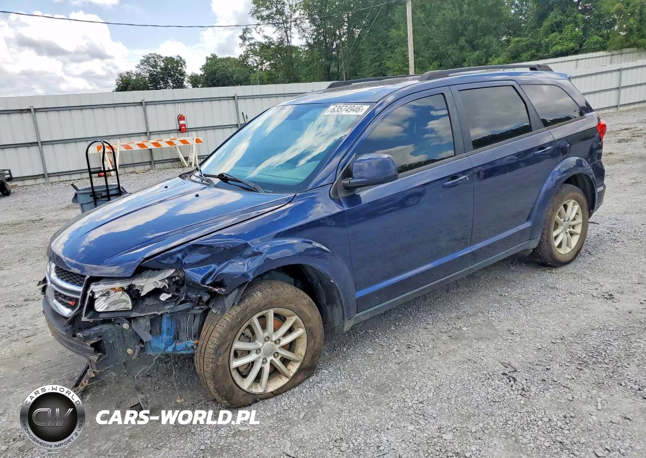 2017 Dodge Journey Sxt VIN:3C4PDDBG2HT535219 - 1