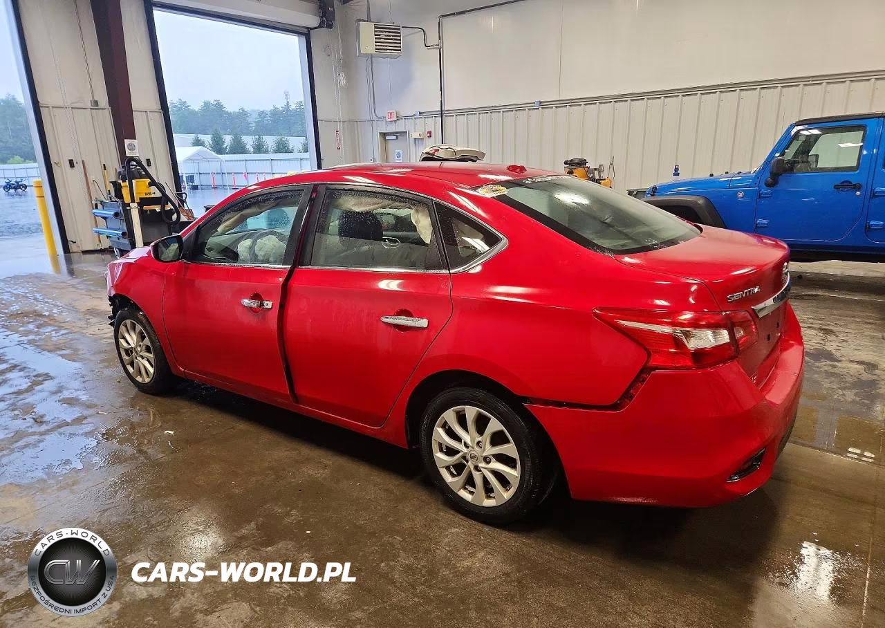 2017 Nissan Sentra Sv VIN:3N1AB7APXHY330462 - 2