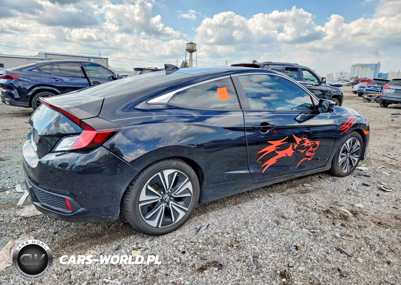 2017 Honda Civic Exl VIN:2HGFC3B72HH359856 - 3