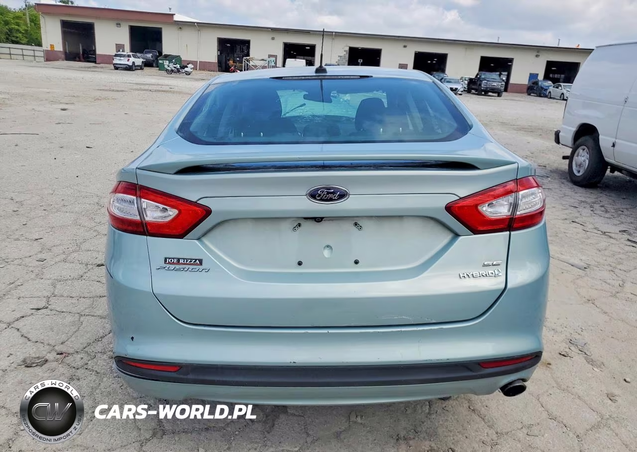 2013 Ford Fusion Se Hybrid VIN:3FA6P0LU4DR241009 - 6