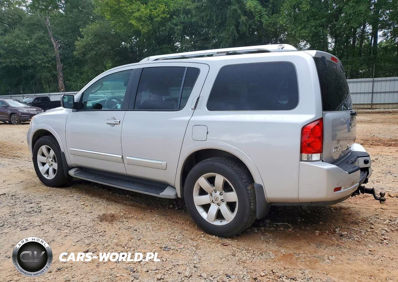 2012 Nissan Armada Sv VIN:5N1BA0NDXCN604854 - 2