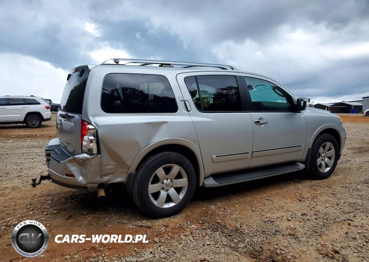 2012 Nissan Armada Sv VIN:5N1BA0NDXCN604854 - 3
