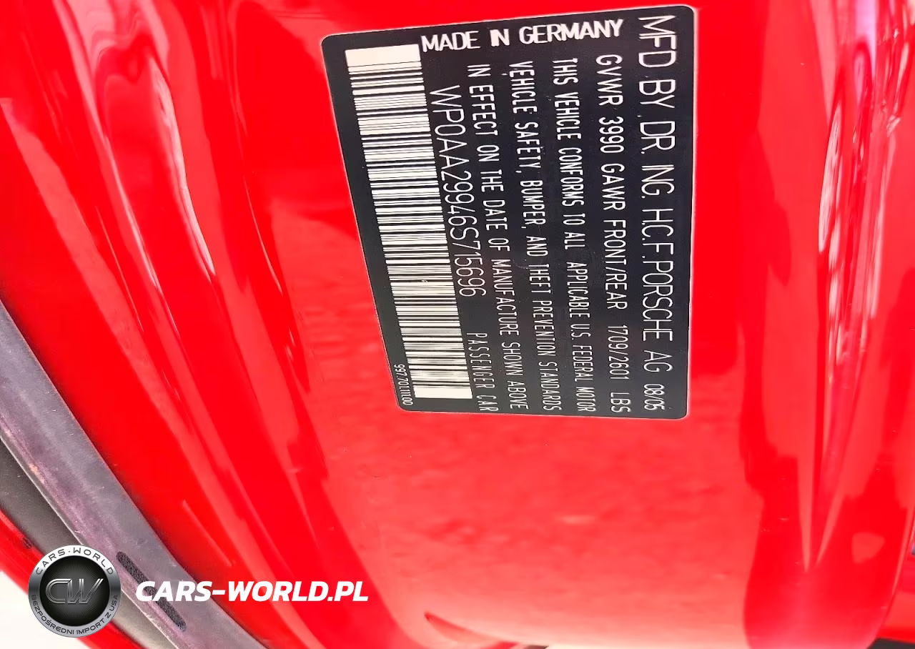 2006 Porsche 911 New Generation Carrera VIN:WP0AA29946S715696 - 12