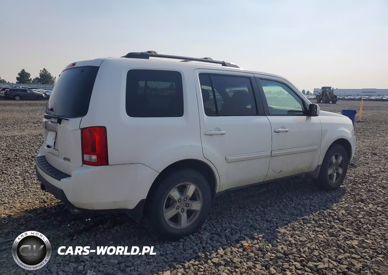 2009 Honda Pilot Ex VIN:5FNYF48409B045647 - 3