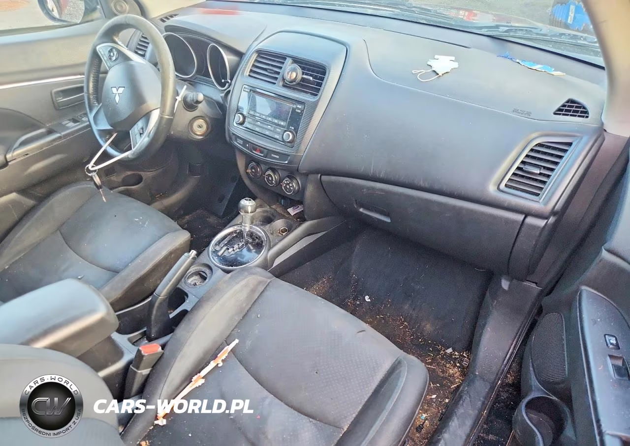 2015 Mitsubishi Outlander Sport Es VIN:4A4AP3AU1FE023567 - 8