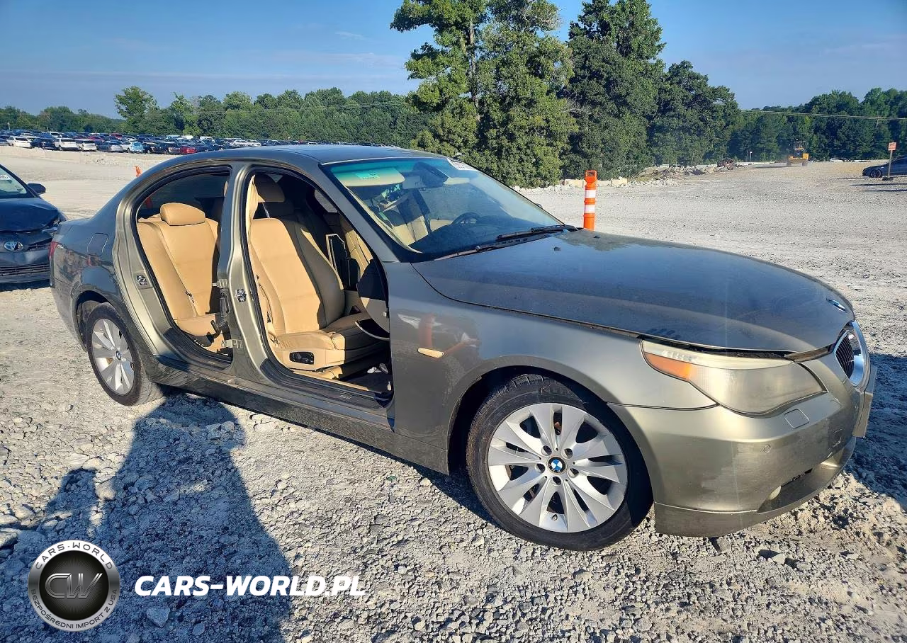 2004 BMW 545 I VIN:WBANB33534B112596 - 4