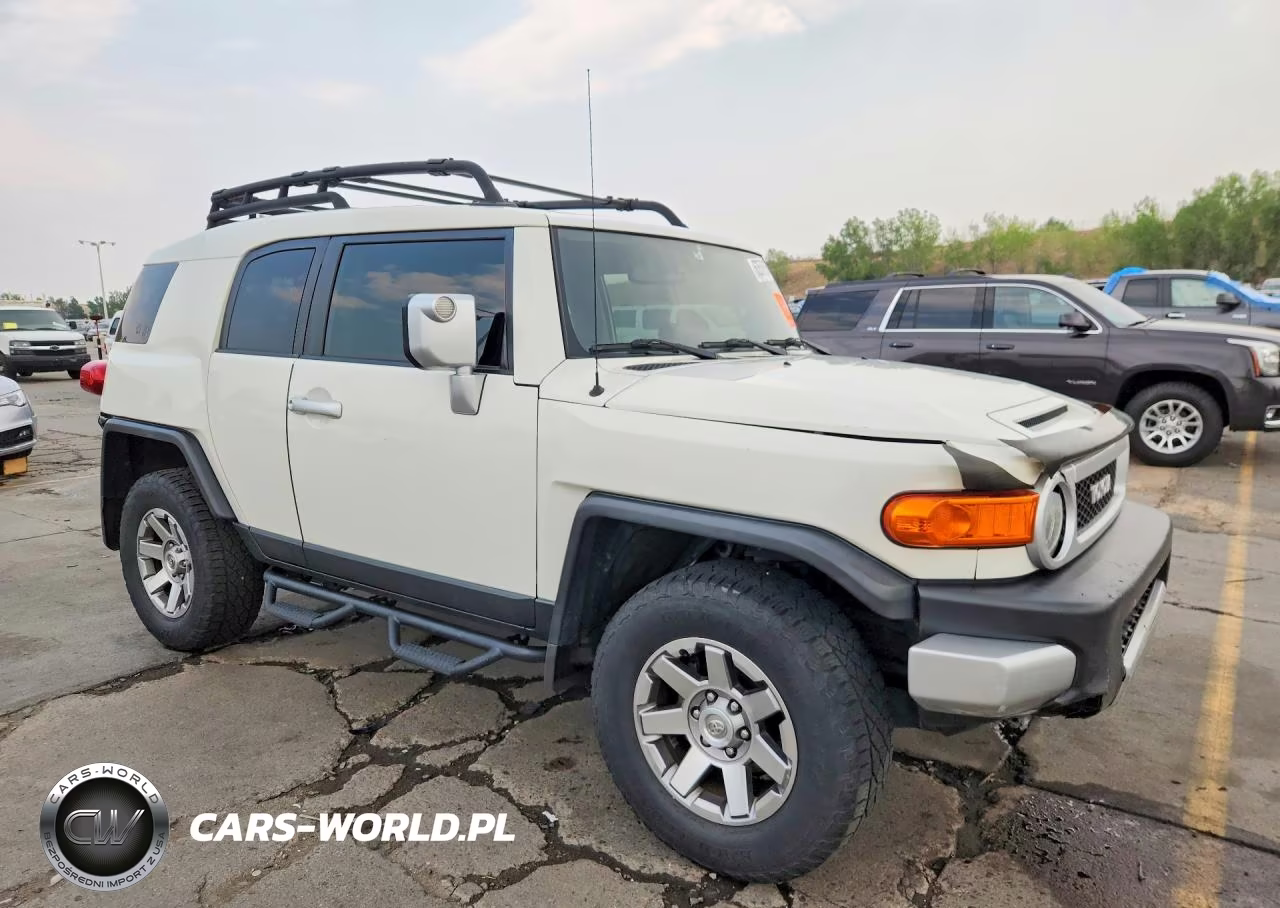 2014 Toyota Fj Cruiser Base VIN:JTEBU4BF6EK200801 - 4