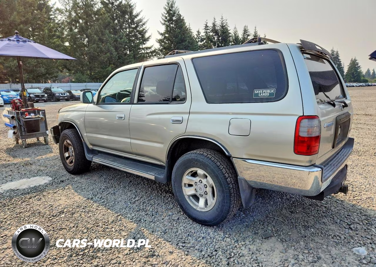2000 Toyota 4Runner Sr5 VIN:JT3HN86R8Y0300815 - 2
