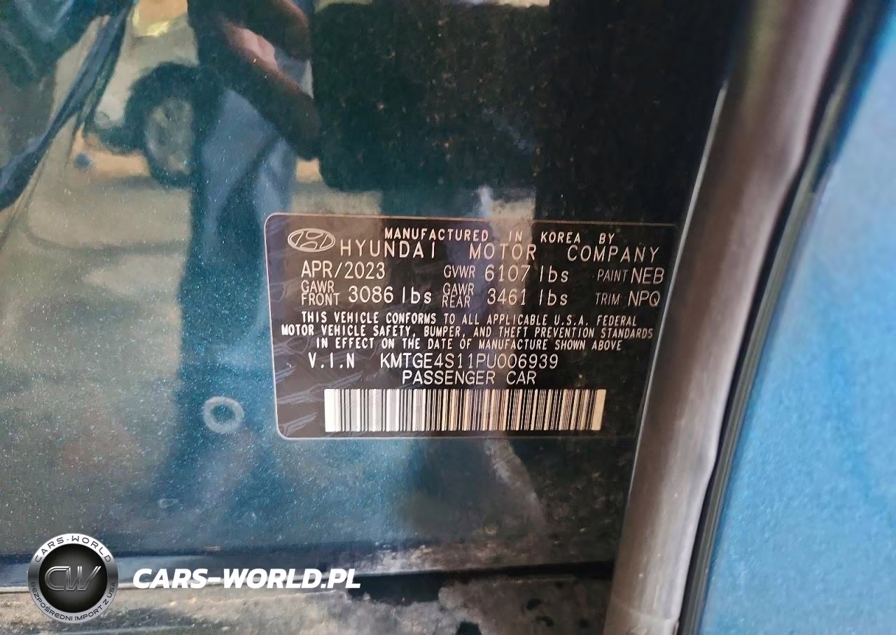 2023 Genesis Electrified G80 Base VIN:KMTGE4S11PU006939 - 13