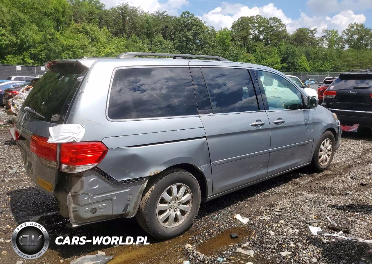 2008 Honda Odyssey Ex VIN:5FNRL38428B040004 - 3