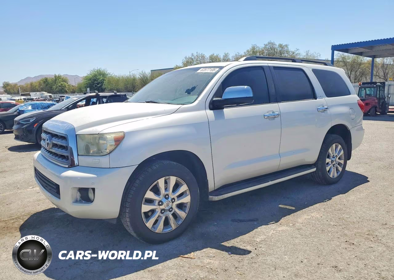 2008 Toyota Sequoia Platinum VIN:5TDBY67A38S005141 - 1