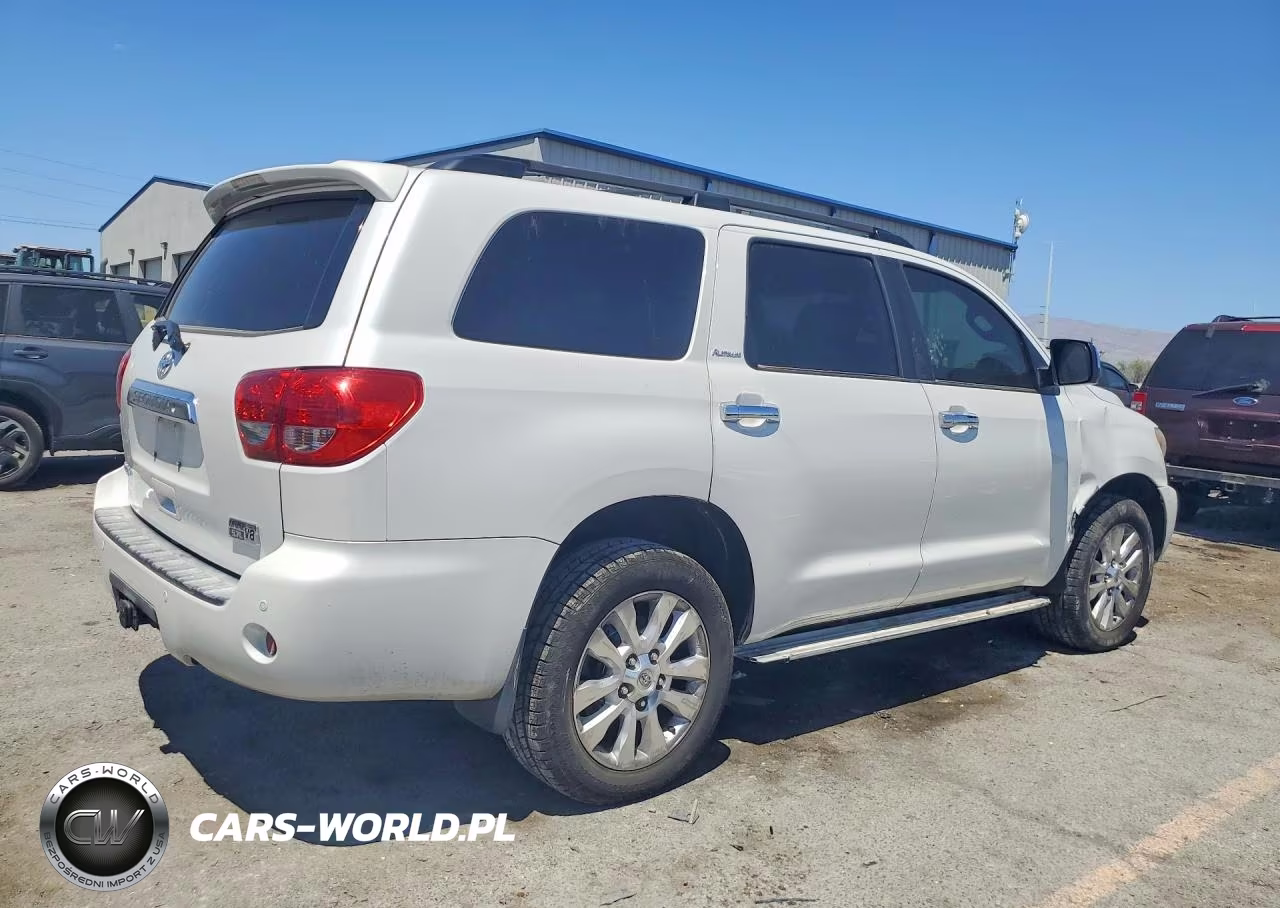 2008 Toyota Sequoia Platinum VIN:5TDBY67A38S005141 - 3