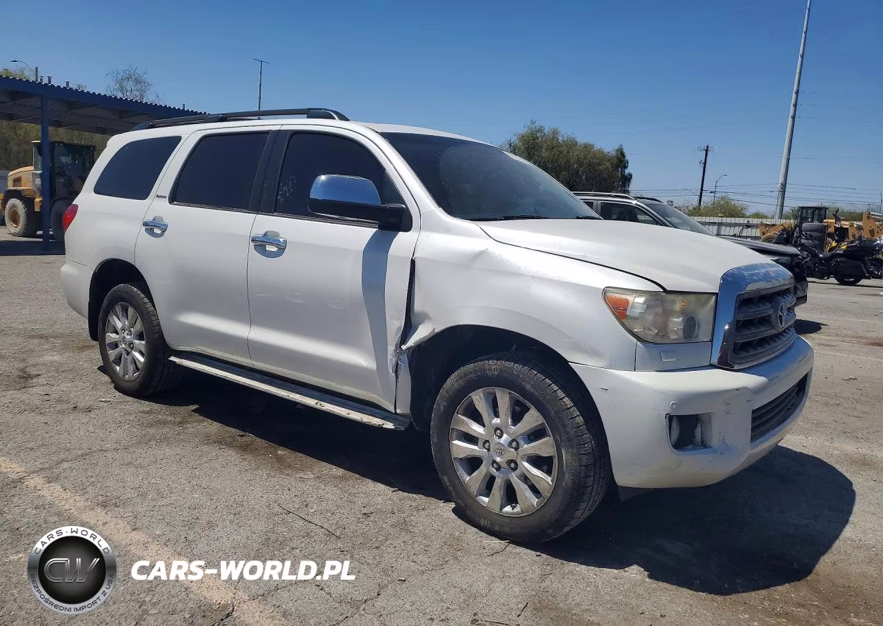 2008 Toyota Sequoia Platinum VIN:5TDBY67A38S005141 - 4