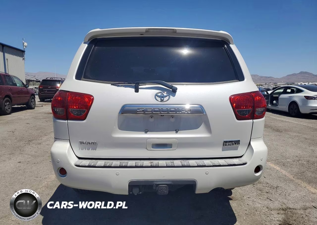2008 Toyota Sequoia Platinum VIN:5TDBY67A38S005141 - 6
