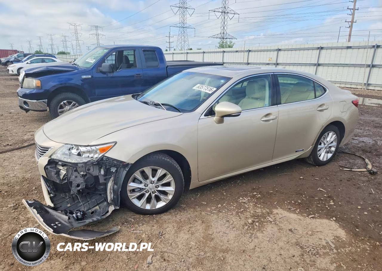 2013 Lexus Es 300H VIN:JTHBW1GG2D2018816 - 1