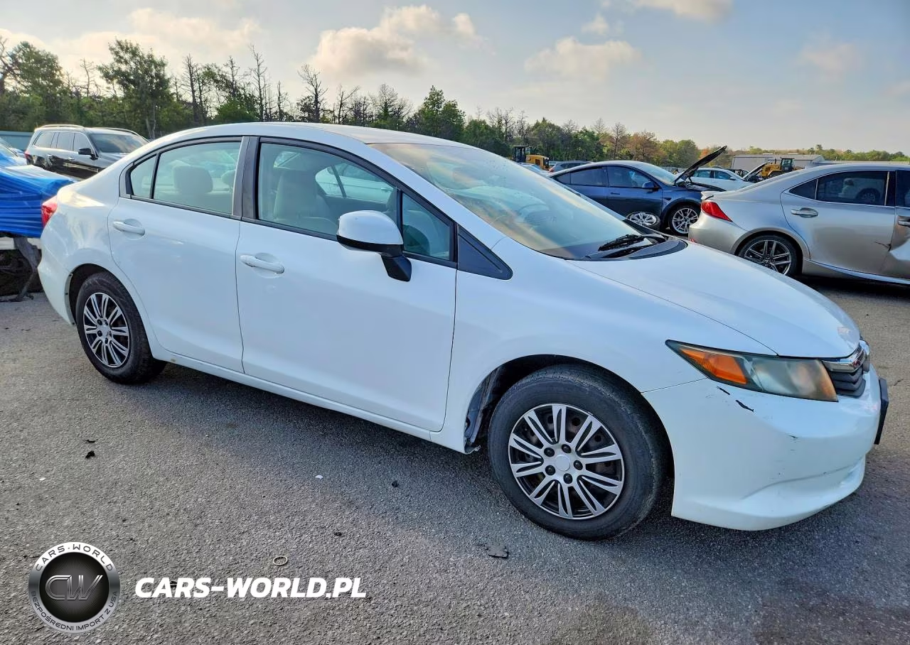 2012 Honda Civic Lx VIN:19XFB2F58CE103438 - 4