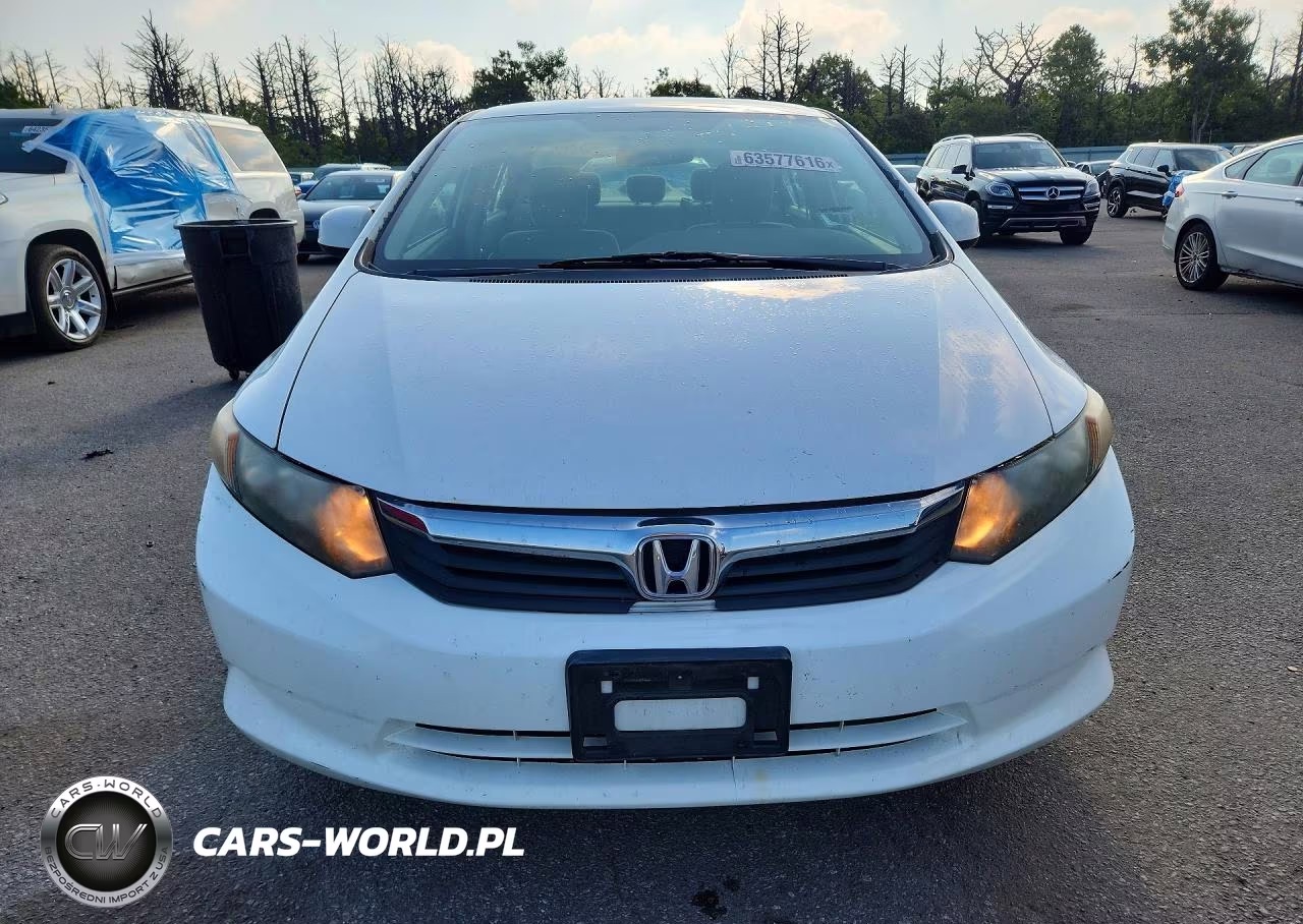 2012 Honda Civic Lx VIN:19XFB2F58CE103438 - 5