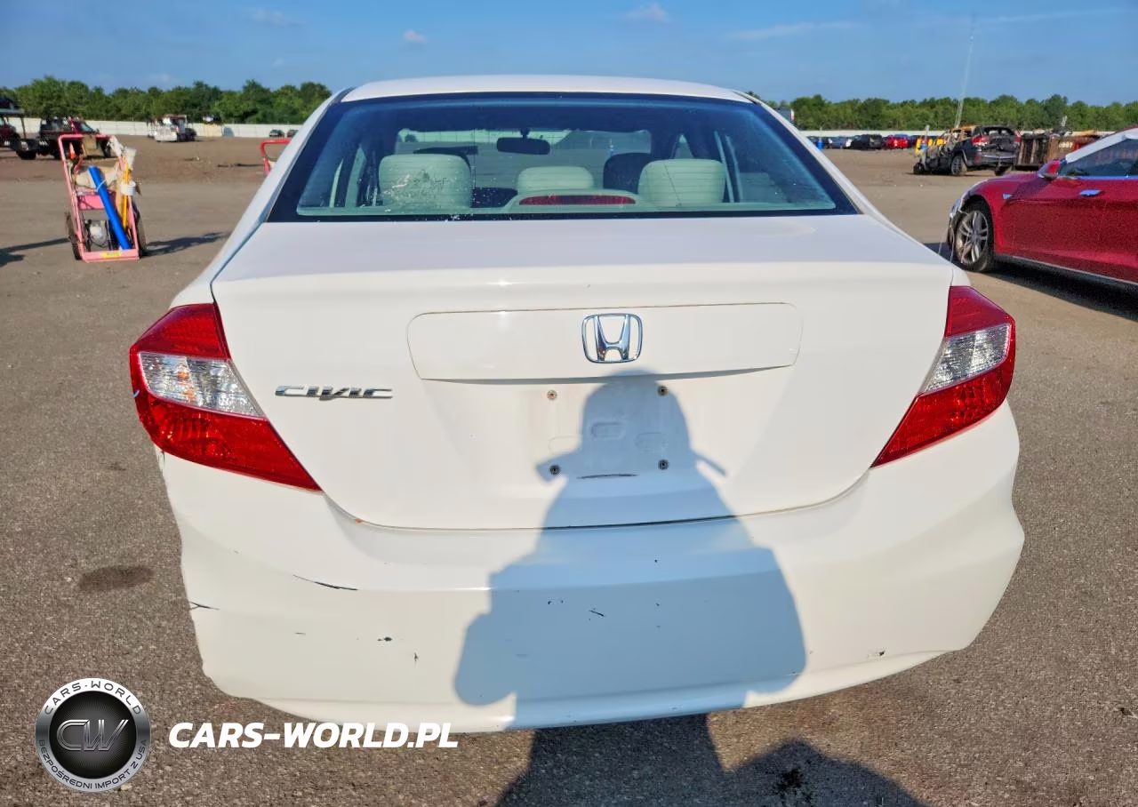 2012 Honda Civic Lx VIN:19XFB2F58CE103438 - 6